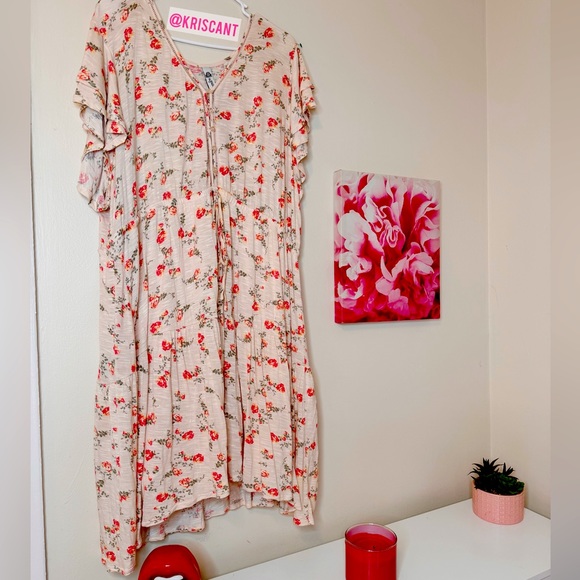 BoHo Plus Size 2x Spring Dress - Picture 1 of 3